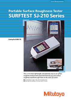 Mitutoyo Érdességmérő Surftest SJ-210  EN